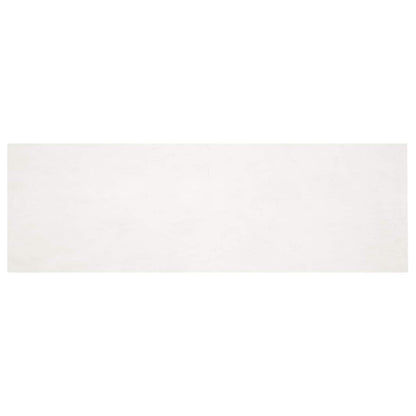 vidaXL Anti-Slip Faux Rabbit Fur Rug OLITE Cream 80 x 250 cm Polyester