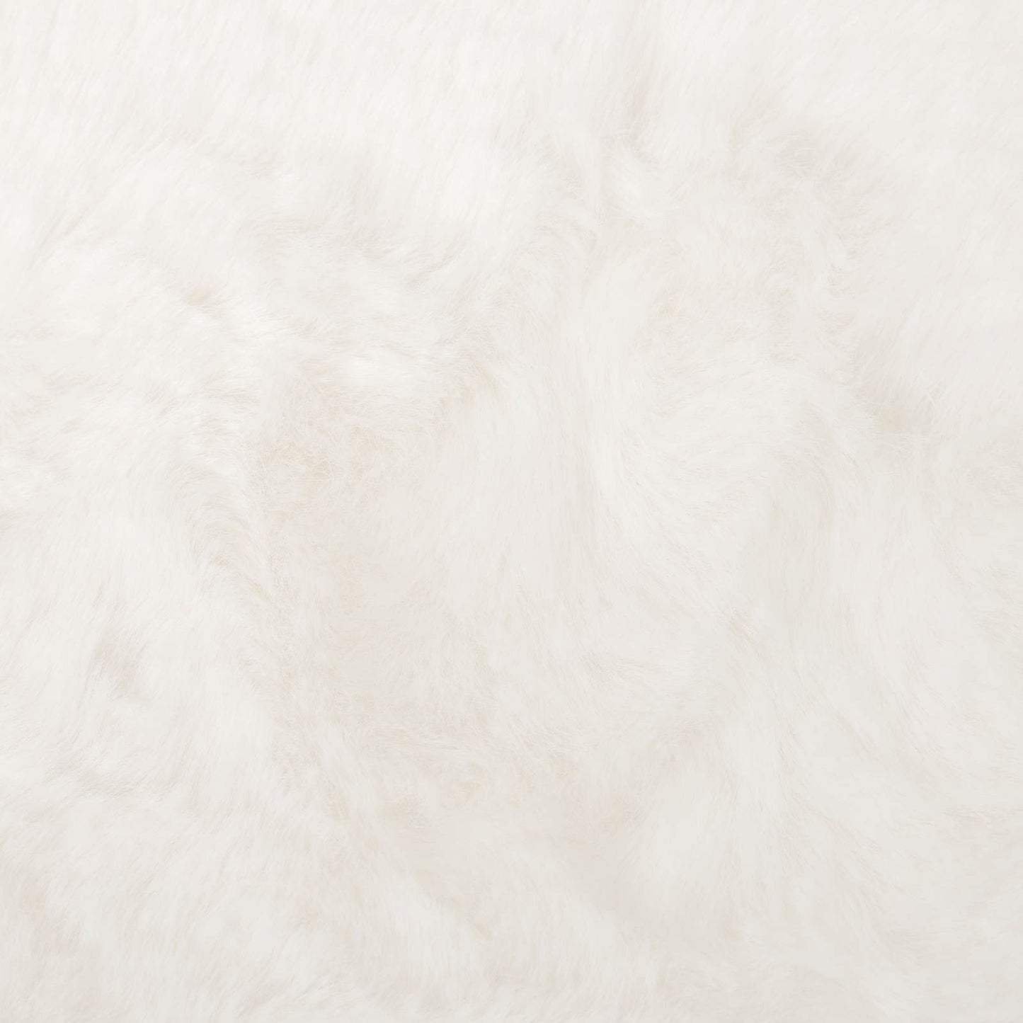 vidaXL Anti-Slip Faux Rabbit Fur Rug OLITE Cream 160 x 230 cm