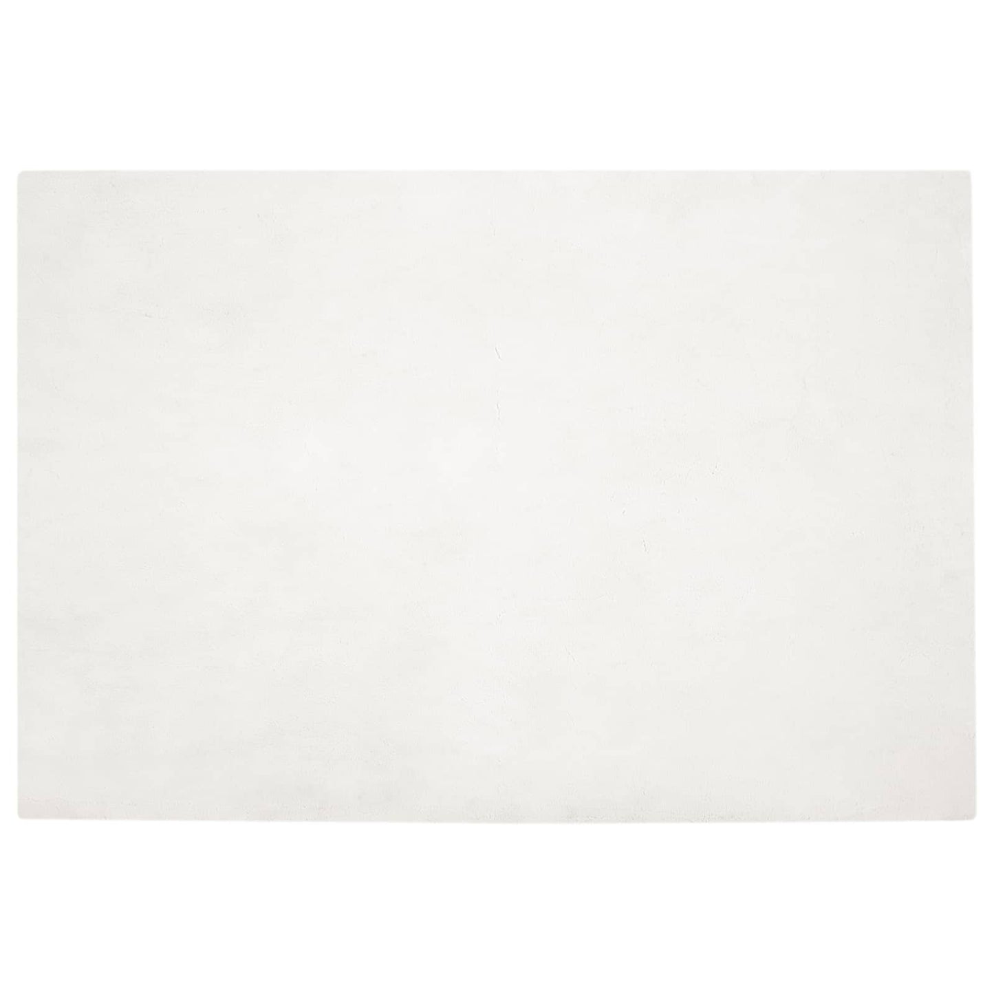 vidaXL Anti-Slip Faux Rabbit Fur Rug OLITE Cream 160 x 230 cm