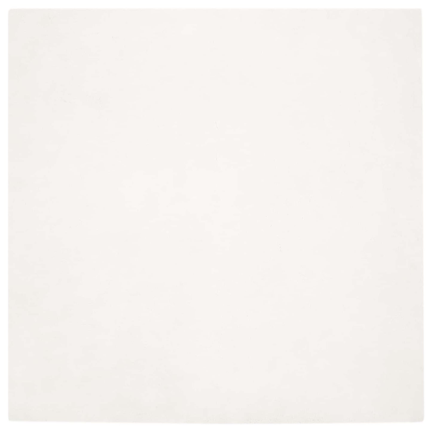 vidaXL Anti-Slip Faux Rabbit Fur Rug OLITE Cream 120 x 120 cm