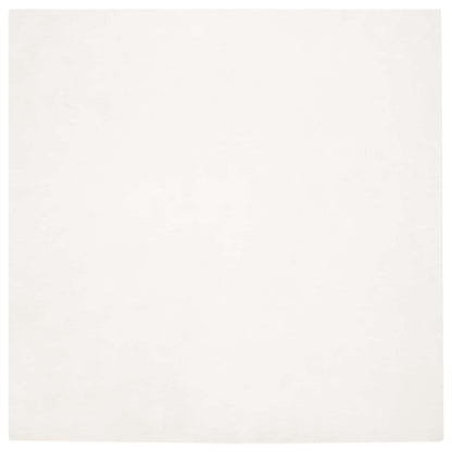 vidaXL Anti-Slip Faux Rabbit Fur Rug OLITE Cream 160 x 160 cm