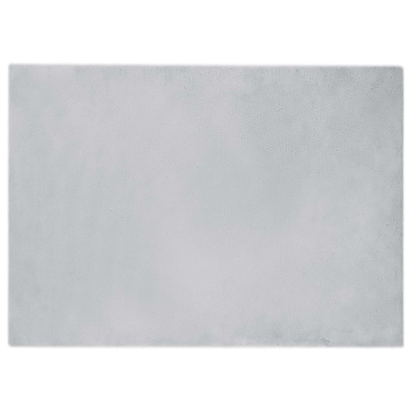vidaXL Anti-Slip Faux Rabbit Fur Rug OLITE Grey 200 x 280 cm Polyester