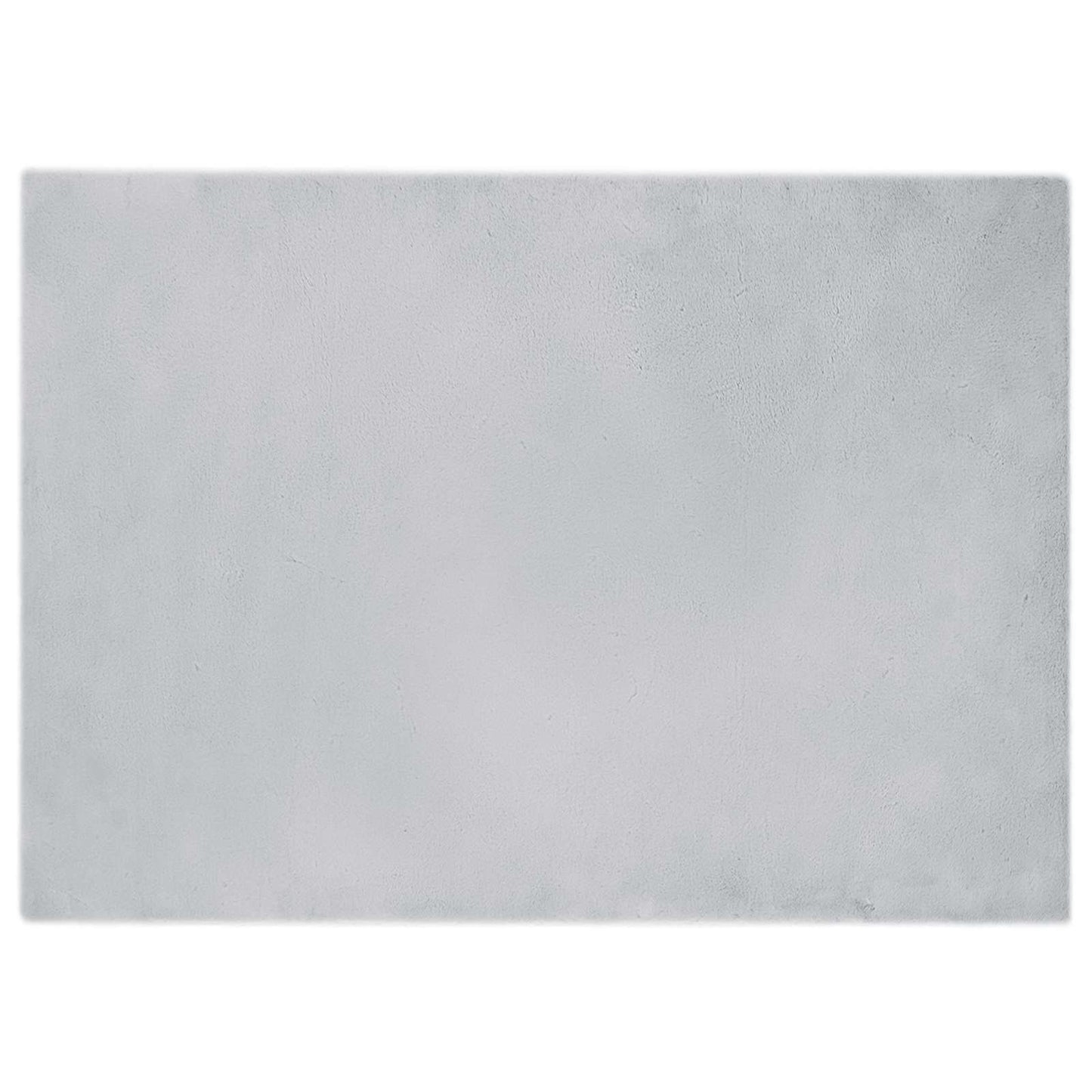 vidaXL Anti-Slip Faux Rabbit Fur Rug OLITE Grey 240 x 340 cm Polyester