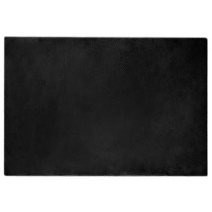 vidaXL Anti-Slip Faux Rabbit Fur Rug OLITE Black 120 x 170 cm