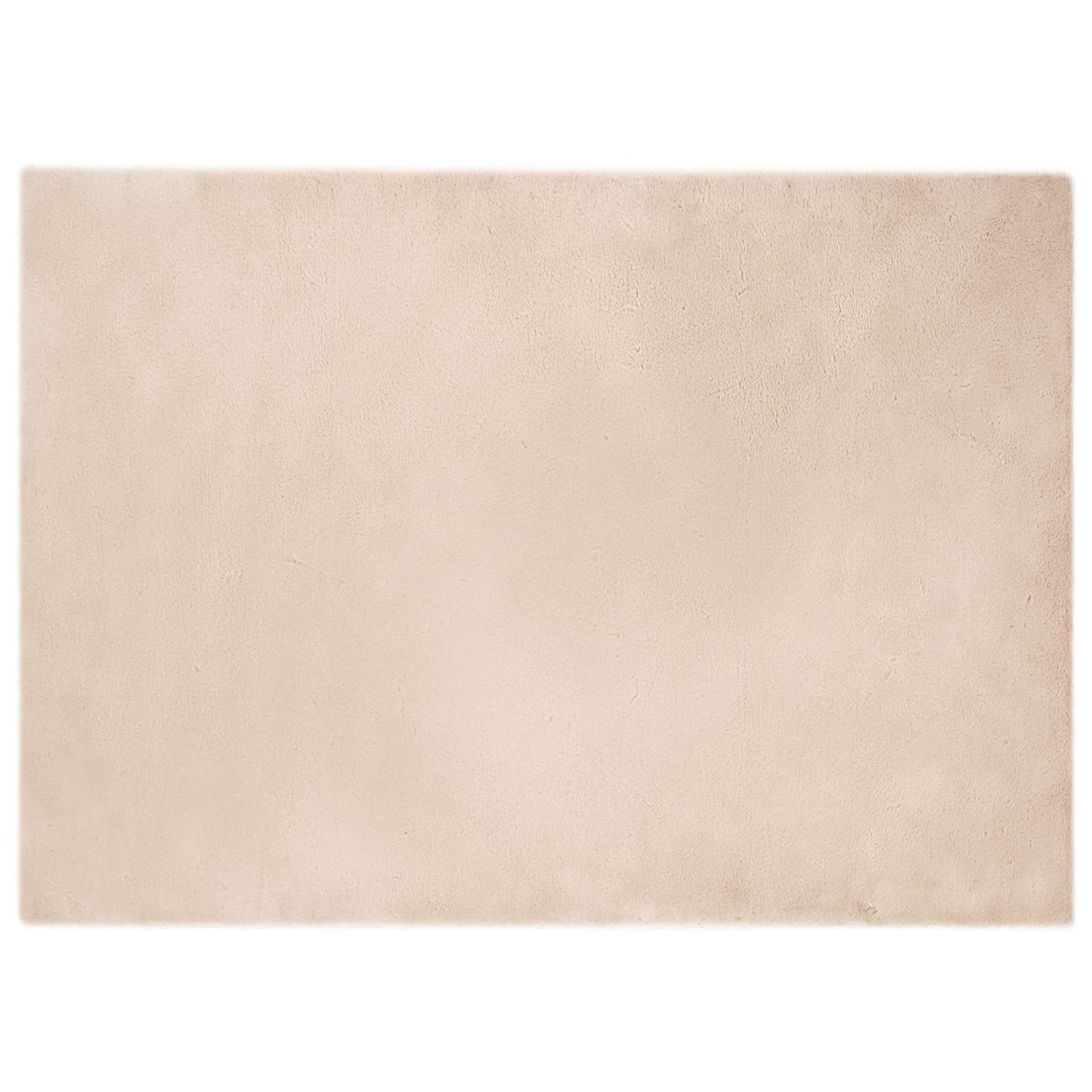 vidaXL Anti-Slip Faux Rabbit Fur Rug OLITE Taupe 240 x 340 cm