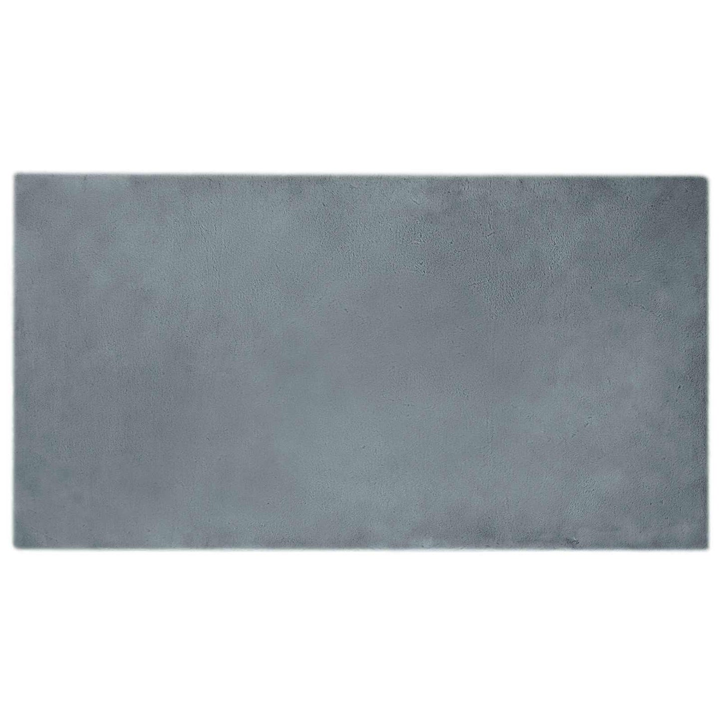 vidaXL Anti-Slip Faux Rabbit Fur Rug OLITE Anthracite 60 x 110 cm