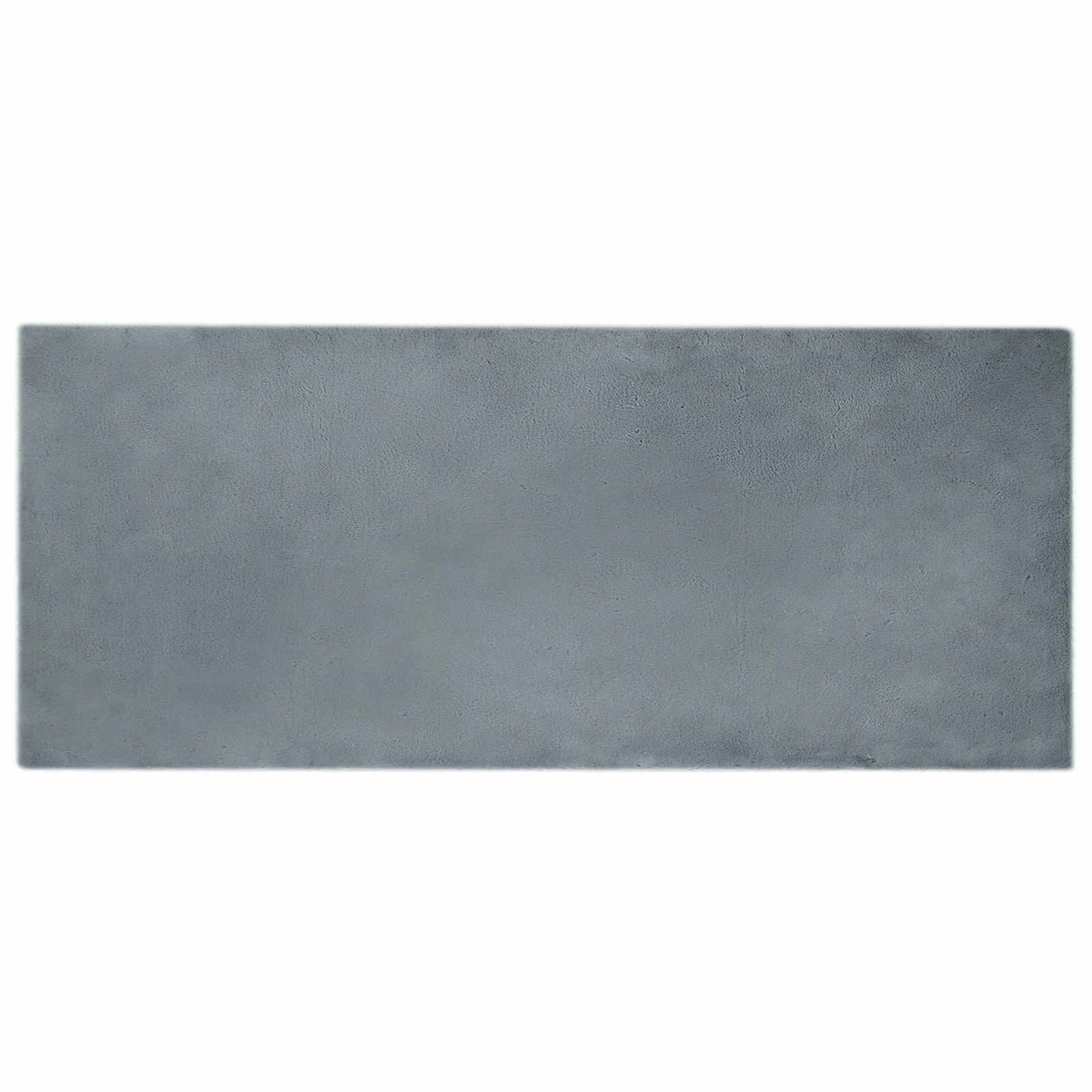 vidaXL Anti-Slip Faux Rabbit Fur Rug OLITE Anthracite 80 x 200 cm