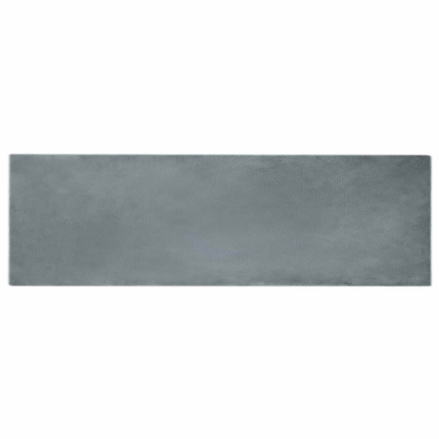 vidaXL Anti-Slip Faux Rabbit Fur Rug OLITE Anthracite 80 x 250 cm