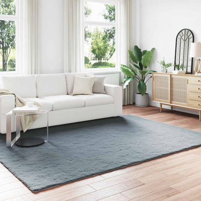 vidaXL Anti-Slip Faux Rabbit Fur Rug OLITE Anthracite 200 x 280 cm