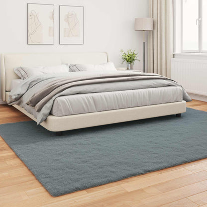 vidaXL Anti-Slip Faux Rabbit Fur Rug OLITE Anthracite 200 x 280 cm