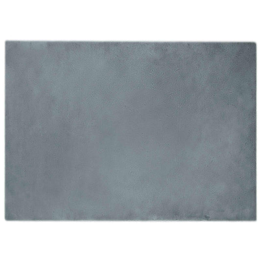 vidaXL Anti-Slip Faux Rabbit Fur Rug OLITE Anthracite 200 x 280 cm