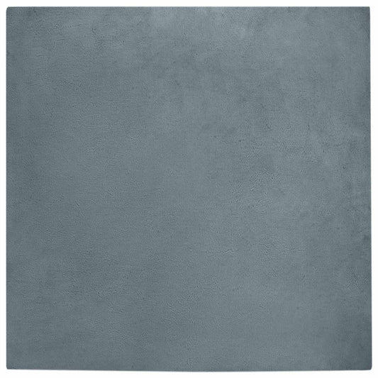 vidaXL Anti-Slip Faux Rabbit Fur Rug OLITE Anthracite 120 x 120 cm