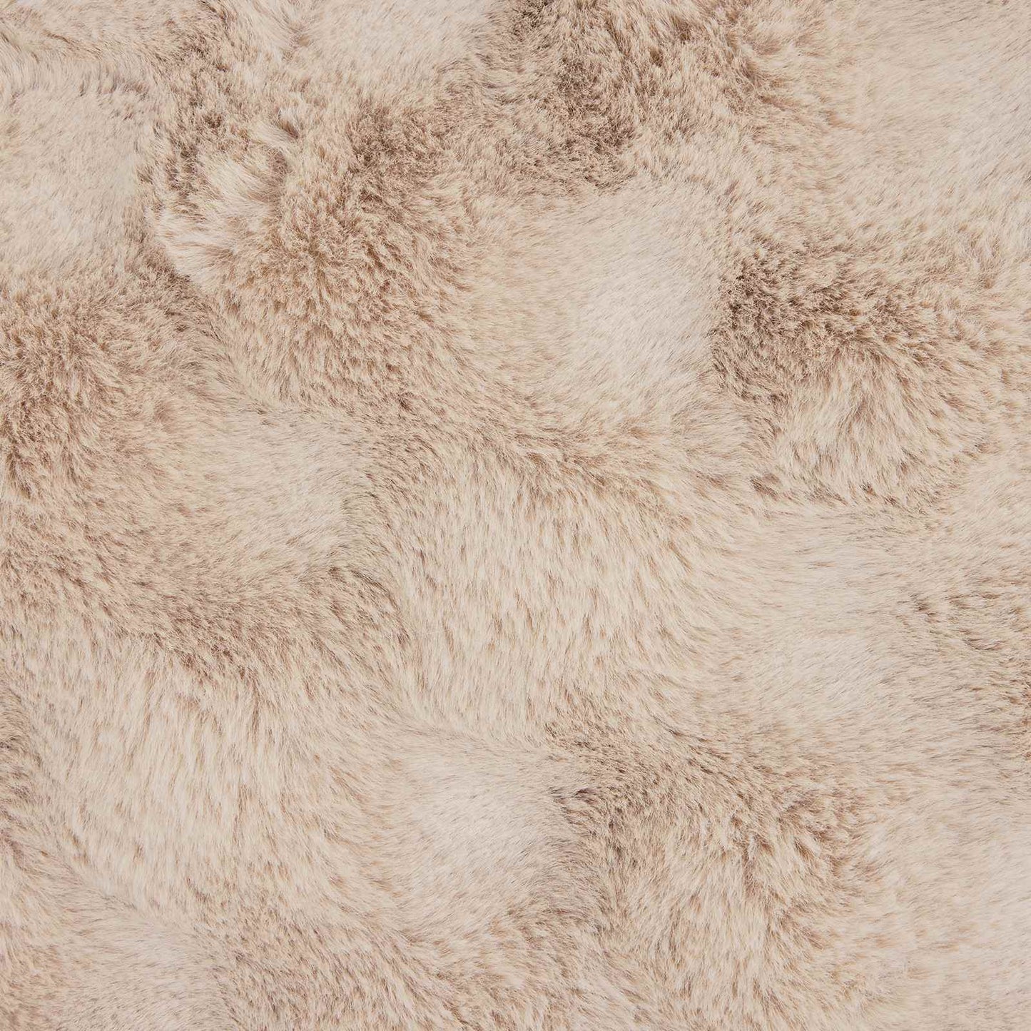 vidaXL Faux Rabbit Fur Blanket 4 pcs Beige 150 x 220 cm Polyester