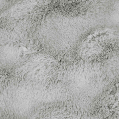 vidaXL Anti-Slip Faux Rabbit Fur Blanket Olite 4 pcs Grey 150 x 220 cm