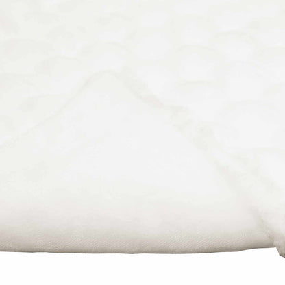 vidaXL Anti-Slip Faux Rabbit Fur Blanket Olite White 150 x 220 cm