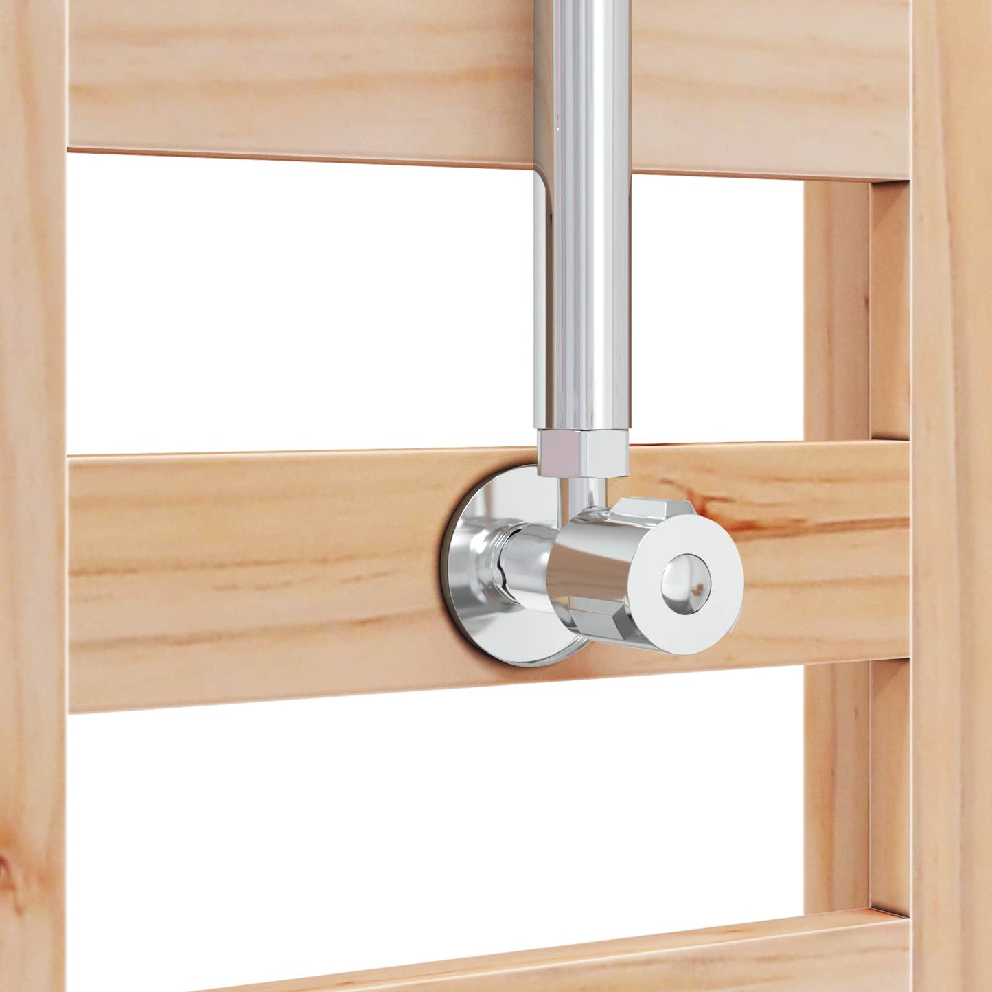 vidaXL Outdoor Shower 223 cm Solid Pine Wood and Stainless Steel