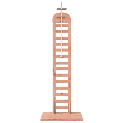 vidaXL Outdoor Shower 223 cm Solid Douglas Wood and Stainless Steel