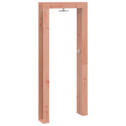 vidaXL Outdoor Shower 226 cm Solid Douglas Wood and Stainless Steel