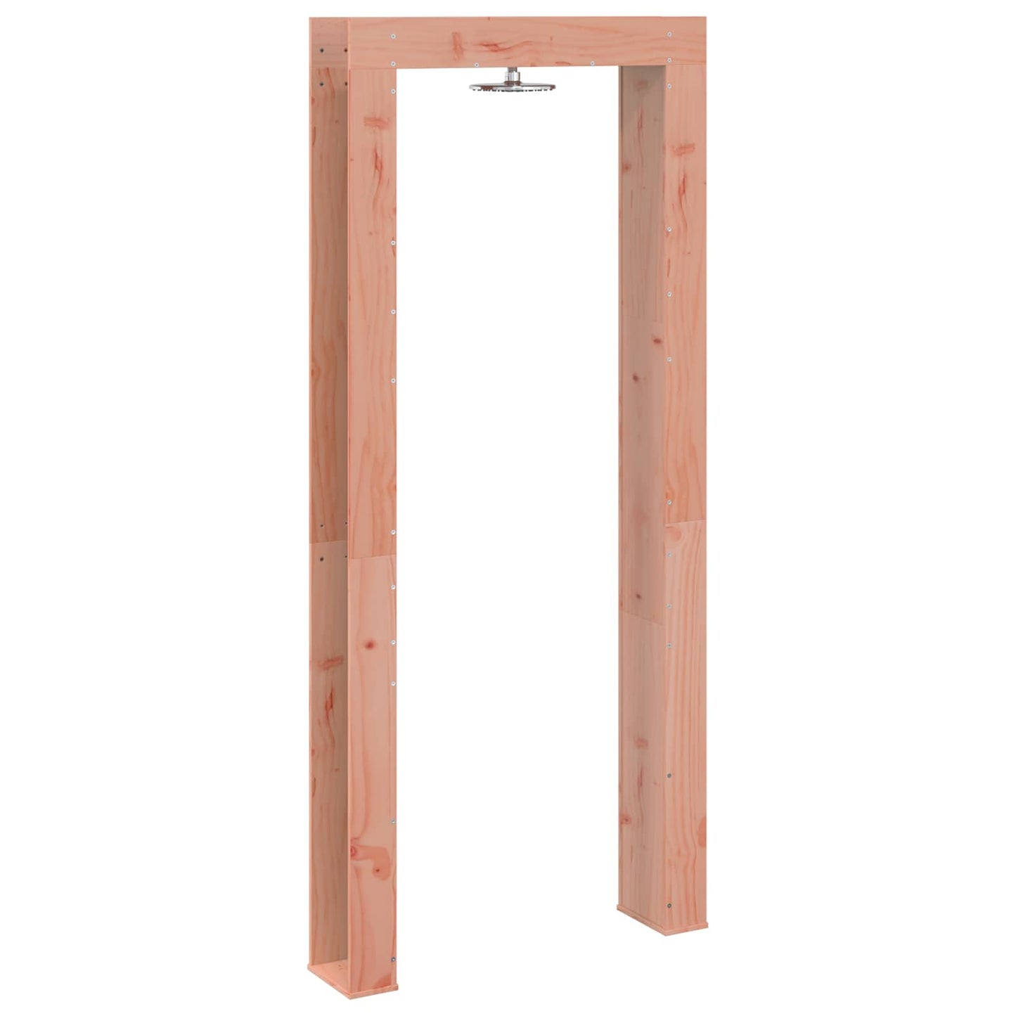 vidaXL Outdoor Shower 226 cm Solid Douglas Wood and Stainless Steel