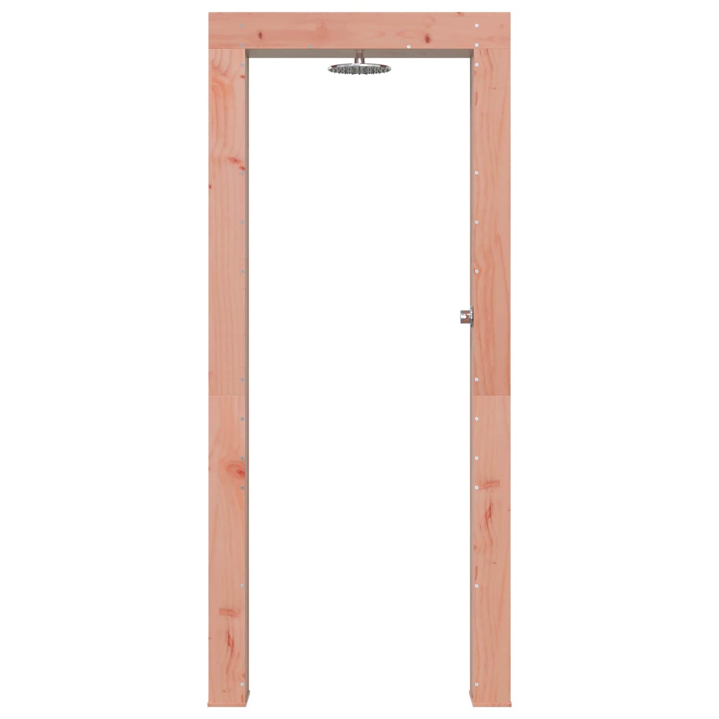 vidaXL Outdoor Shower 226 cm Solid Douglas Wood and Stainless Steel