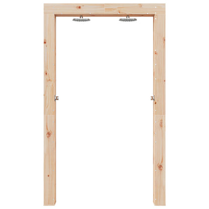 vidaXL Outdoor Shower 226 cm Solid Pine Wood and Stainless Steel