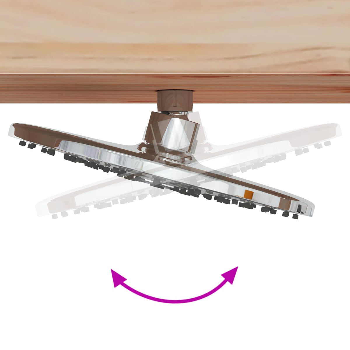 vidaXL Outdoor Shower 226 cm Solid Pine Wood and Stainless Steel