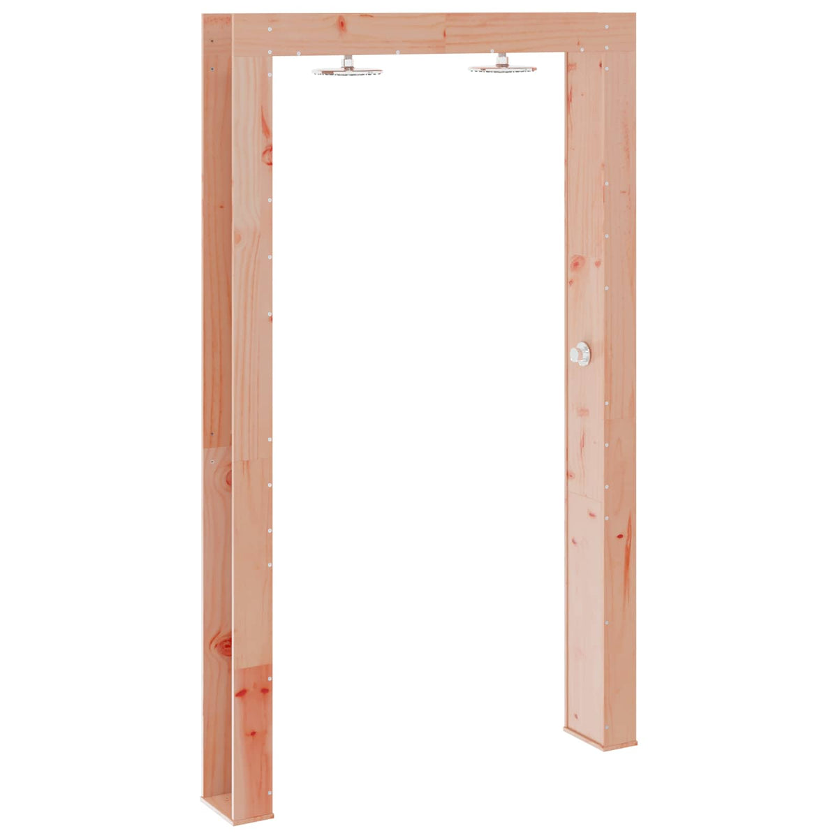 vidaXL Outdoor Shower 226 cm Solid Douglas Wood and Stainless Steel