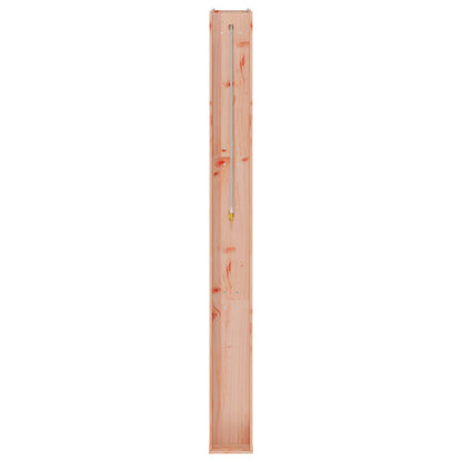 vidaXL Outdoor Shower 226 cm Solid Douglas Wood and Stainless Steel