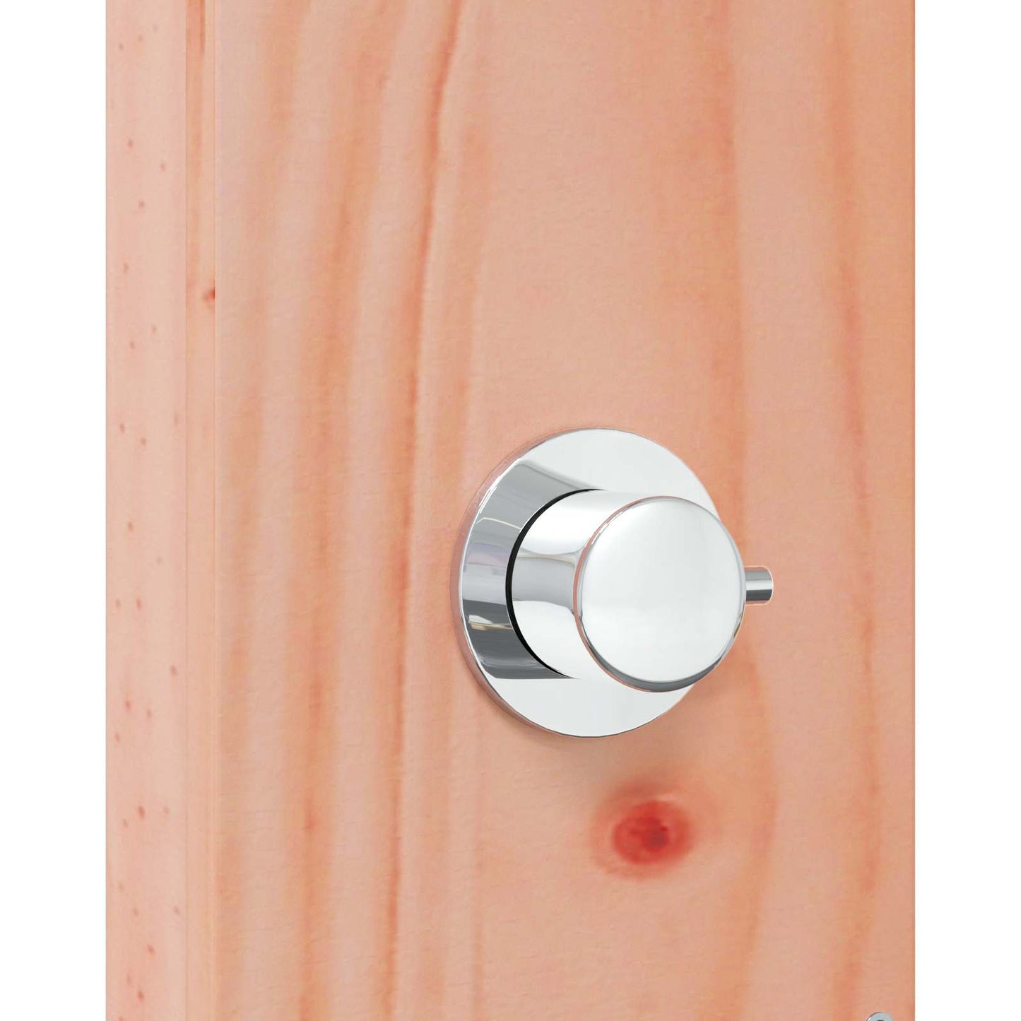vidaXL Outdoor Shower 214.5 cm Solid Douglas Wood and Stainless Steel