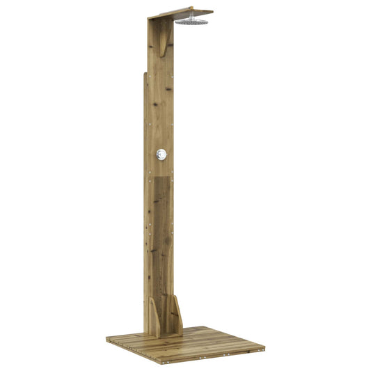 vidaXL Outdoor Shower 214.5 cm Natural
