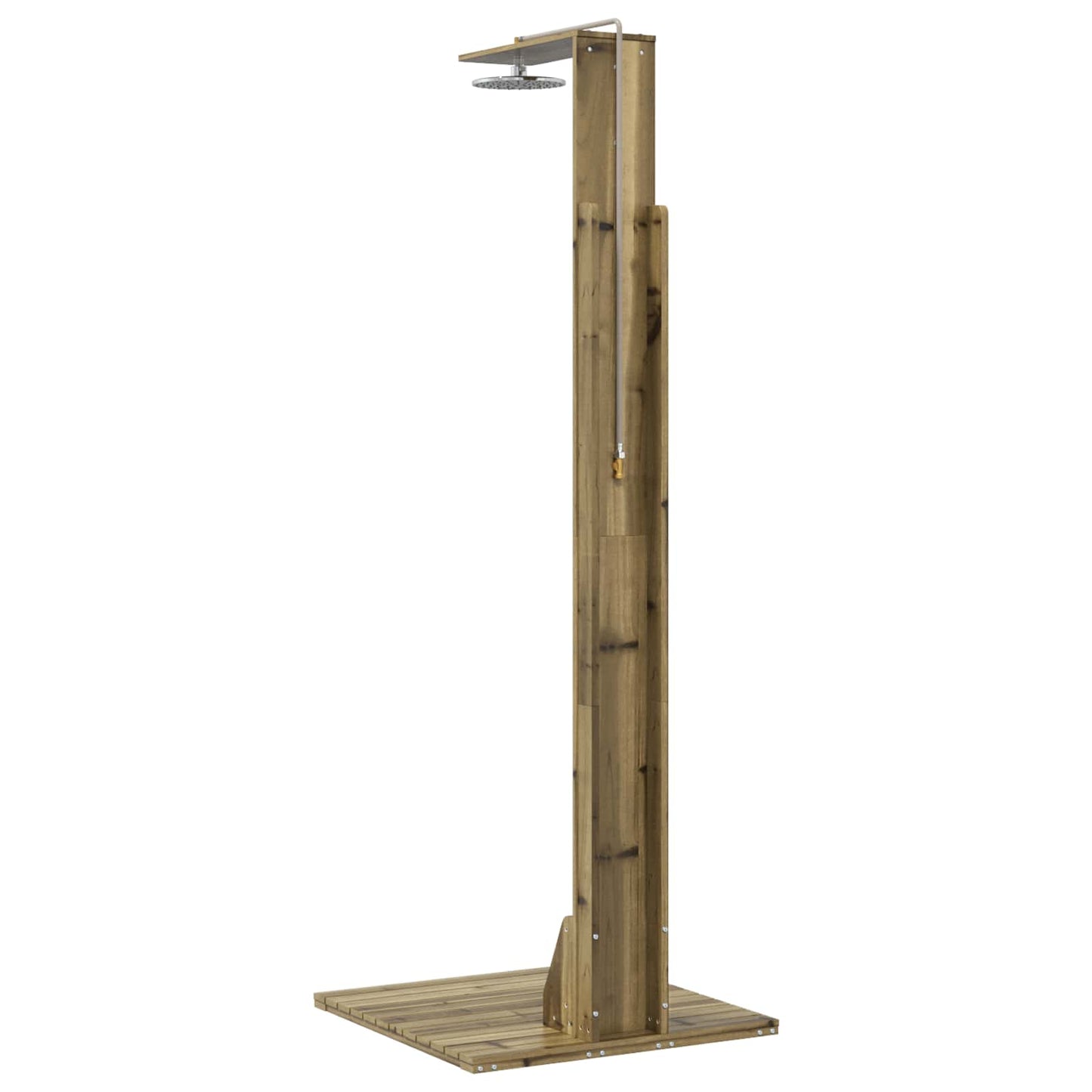 vidaXL Outdoor Shower 214.5 cm Natural