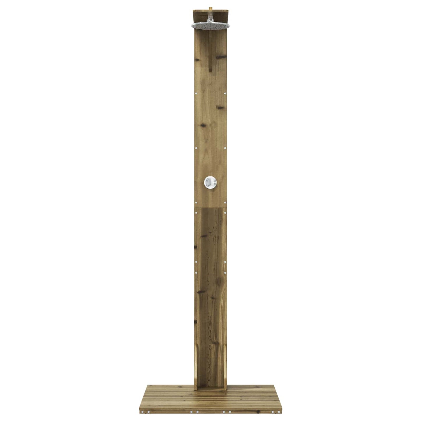 vidaXL Outdoor Shower 214.5 cm Natural