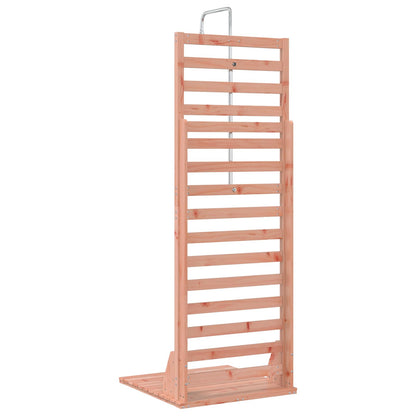 vidaXL Outdoor Shower 225 cm Solid Douglas Wood and Stainless Steel