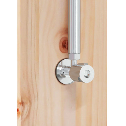 vidaXL Outdoor Shower 246 cm Solid Pine Wood and Stainless Steel