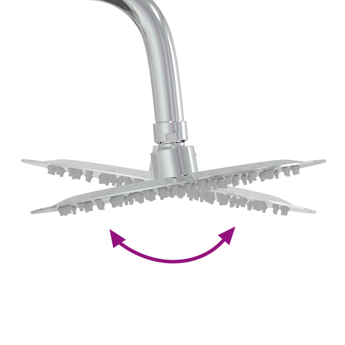 vidaXL Outdoor Shower 246 cm Solid Pine Wood and Stainless Steel