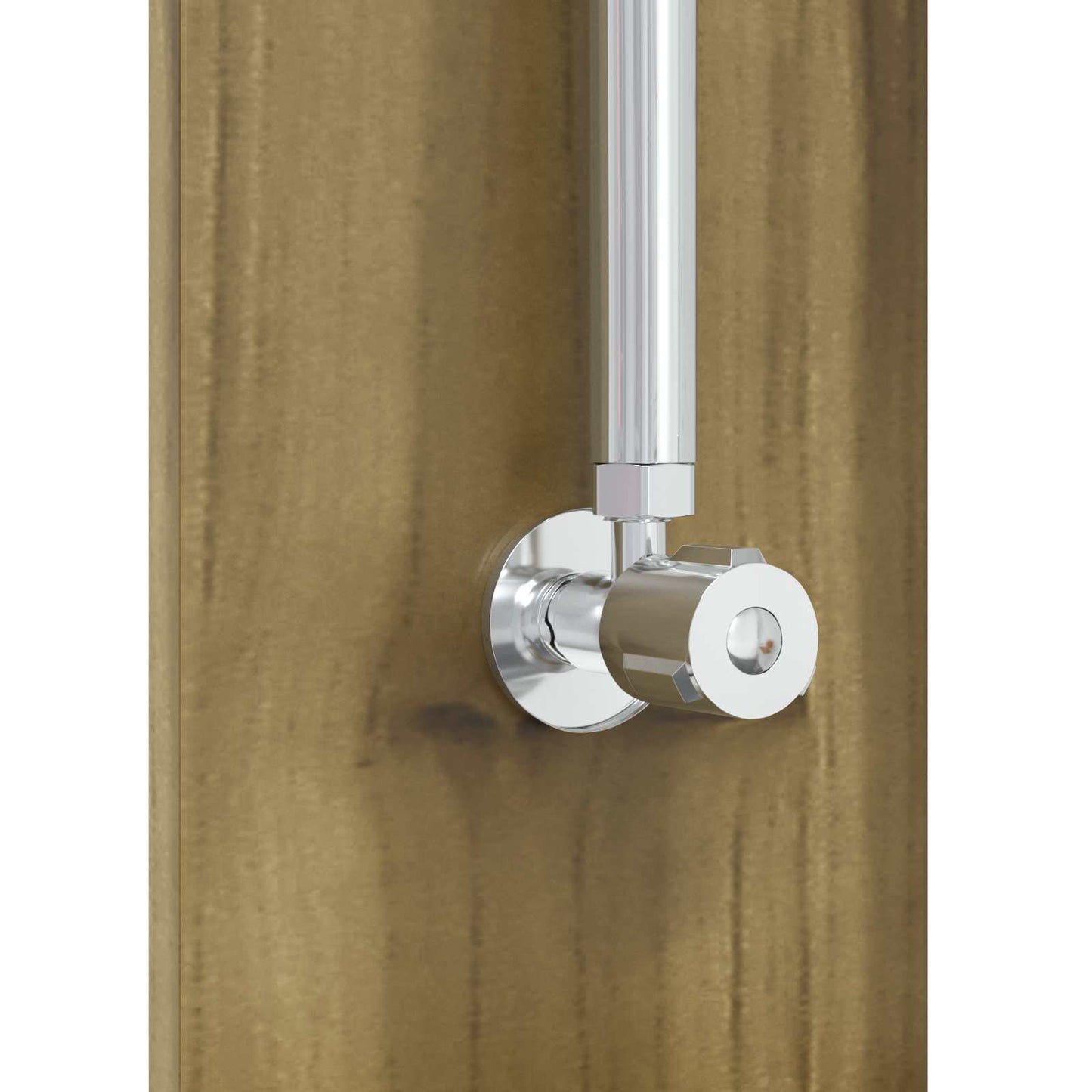 vidaXL Outdoor Shower 246 cm Impregnated Pine Wood and Stainless Steel