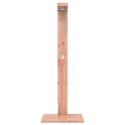 vidaXL Outdoor Shower 210 cm Solid Douglas Wood and Stainless Steel