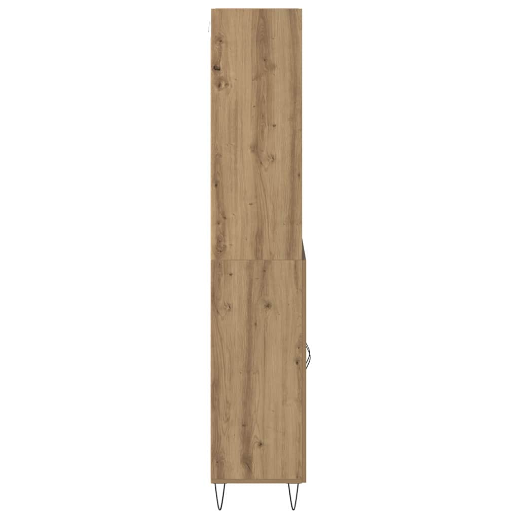 vidaXL Highboard 2 pcs Artisan Oak Engineered Wood