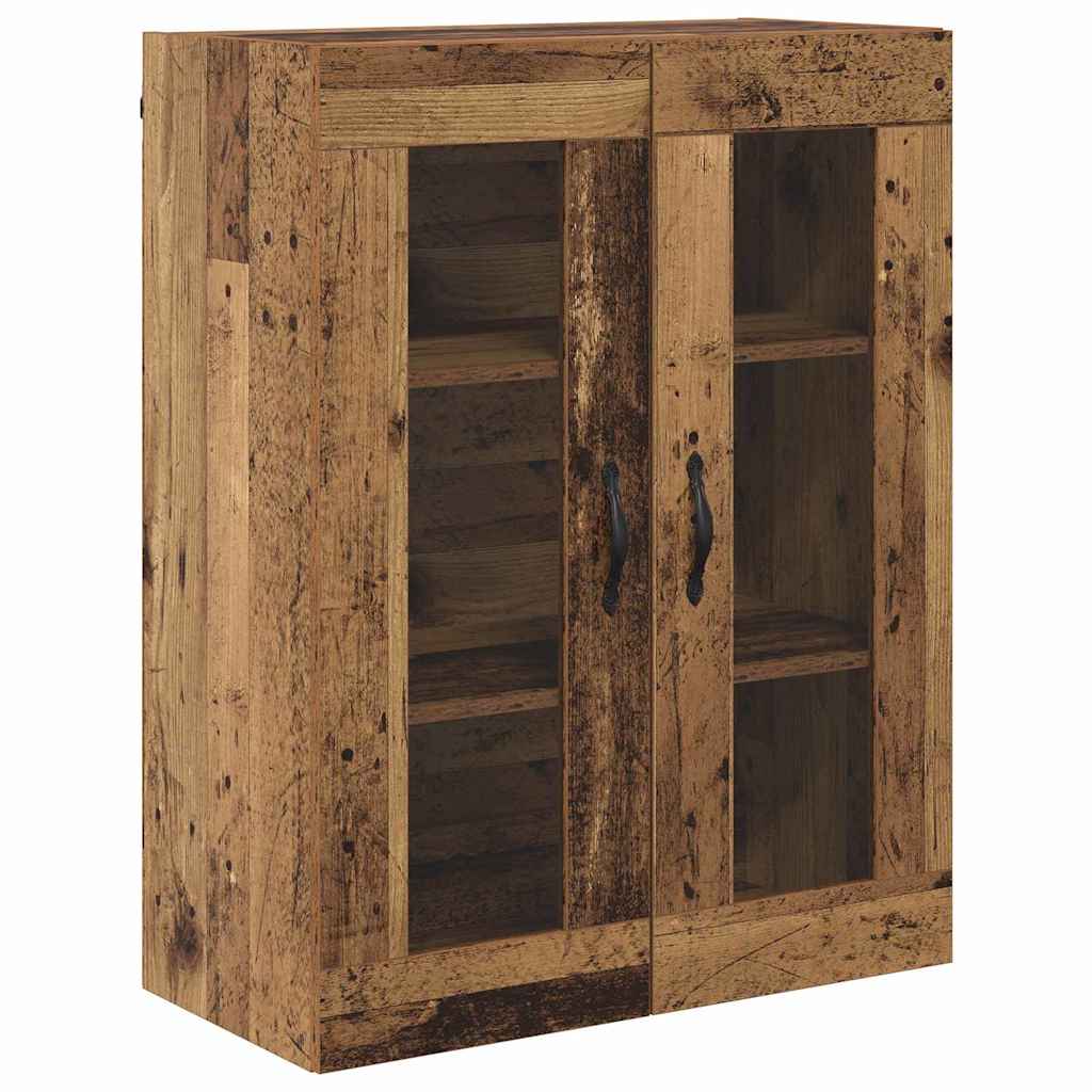 vidaXL Highboard Old Wood 69.5 x 34 x 180 cm Engineered Wood