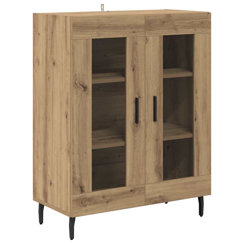 vidaXL Highboard Artisan Oak 69.5 x 34 x 180 cm