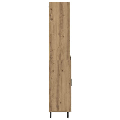 vidaXL Highboard Artisan Oak 69.5 x 34 x 180 cm