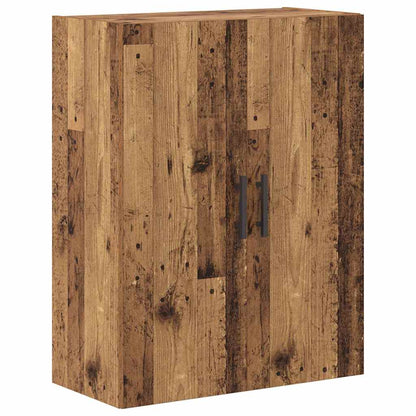 vidaXL Highboard 2 pcs Old Wood 69.5 x 34 x 180 cm