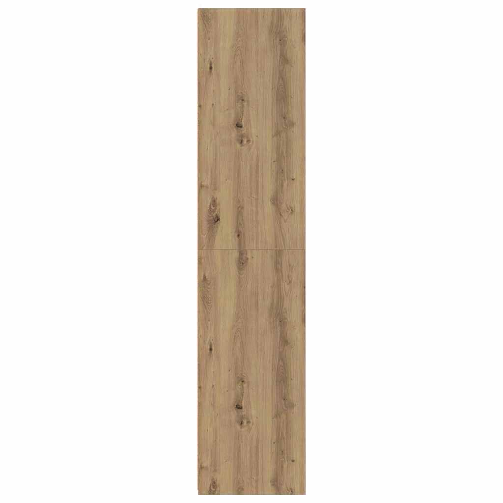 vidaXL Cabinet Artisan Oak 50 x 41 x 185 cm Engineered Wood