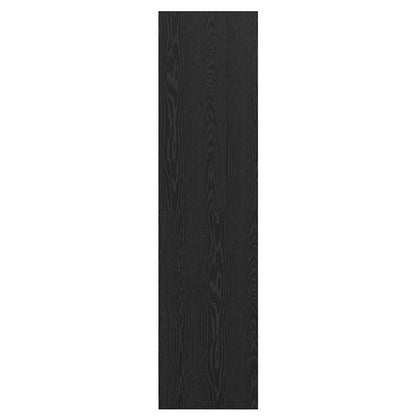 vidaXL Wardrobe with Shelf Black Oak 50 x 30 x 200 cm Engineered Wood