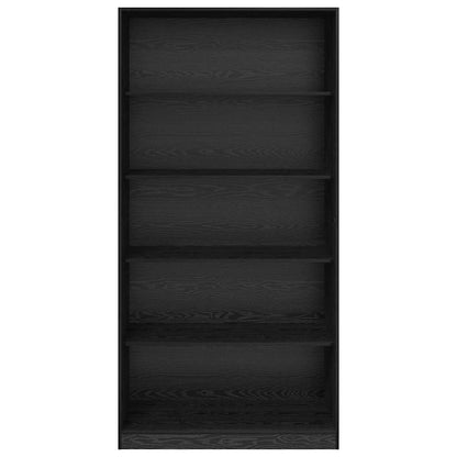 vidaXL Wardrobe Black Oak 100 x 50x 200 cm Engineered Wood