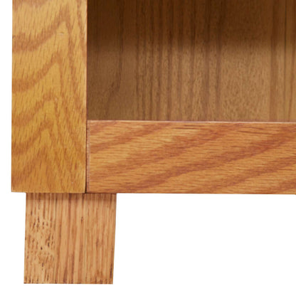 vidaXL Cabinet with Storage Brown 80 x 35 x 95 cm Solid Oak Wood