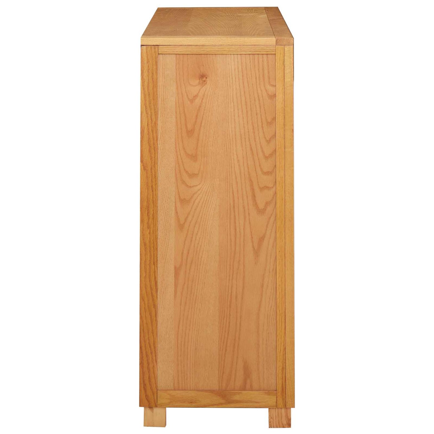 vidaXL Cabinet with Storage Brown 80 x 35 x 95 cm Solid Oak Wood