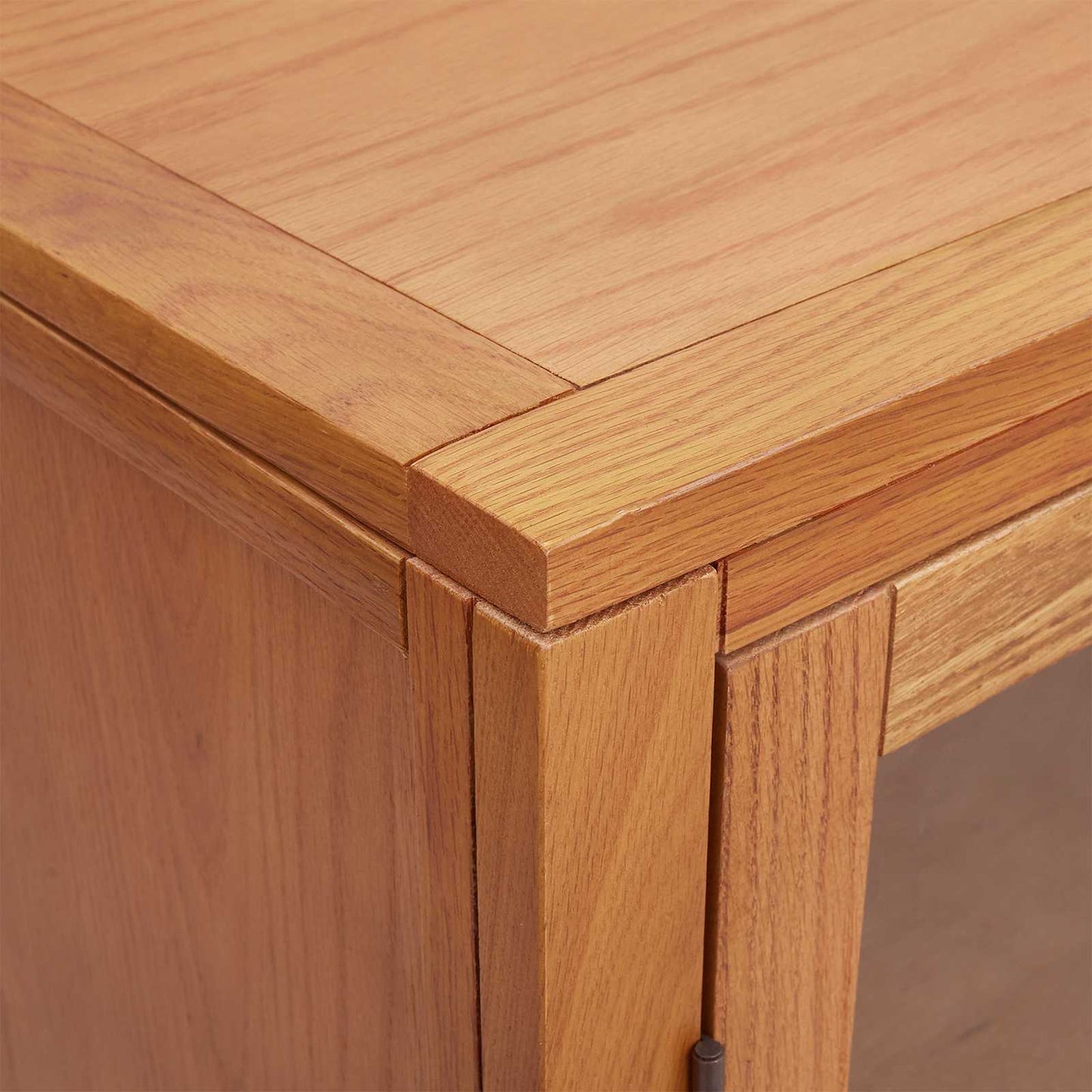 vidaXL Cabinet with Shelf Brown 80 x 35 x 95 cm Solid Oak Wood
