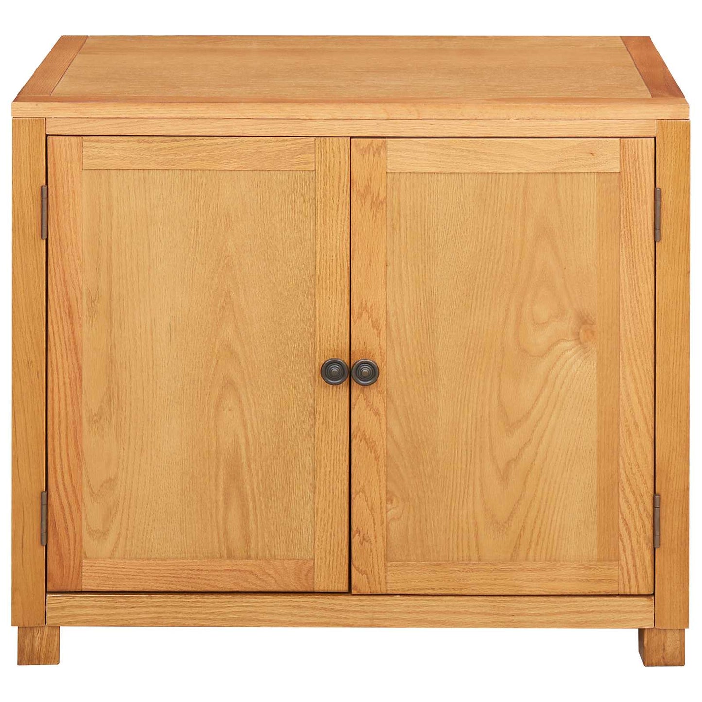 vidaXL Cabinet with Storage Brown 78 x 50 x 70 cm Solid Oak Wood