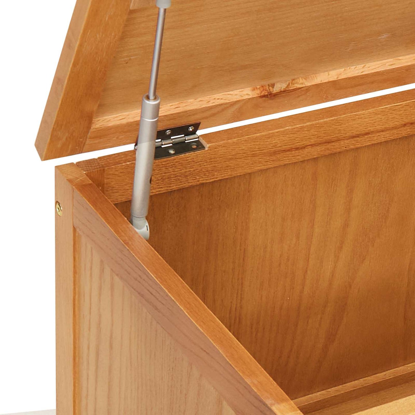 vidaXL Storage Box 90 x 45 x 45 cm Solid Oak Wood